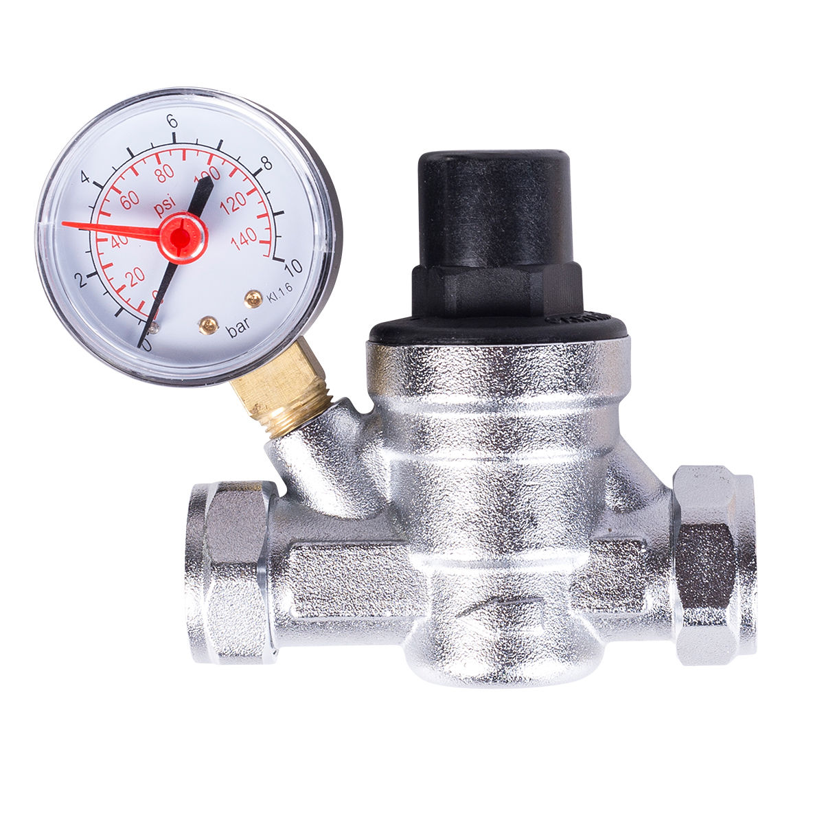Boiler-m8 22mm Water Pressure Reducing Valve with Gauge