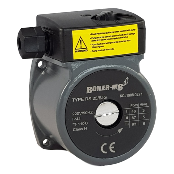 Boiler-m8 Universal Circulator Pump Head -  Grundfos UPS 15-50 15-60 Replacement