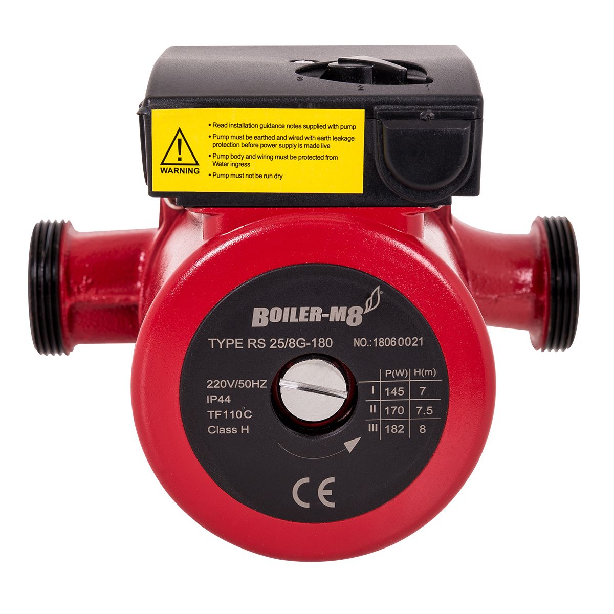 Boiler-m8 25-8 'B' Rated Central Heating Circulating Pump